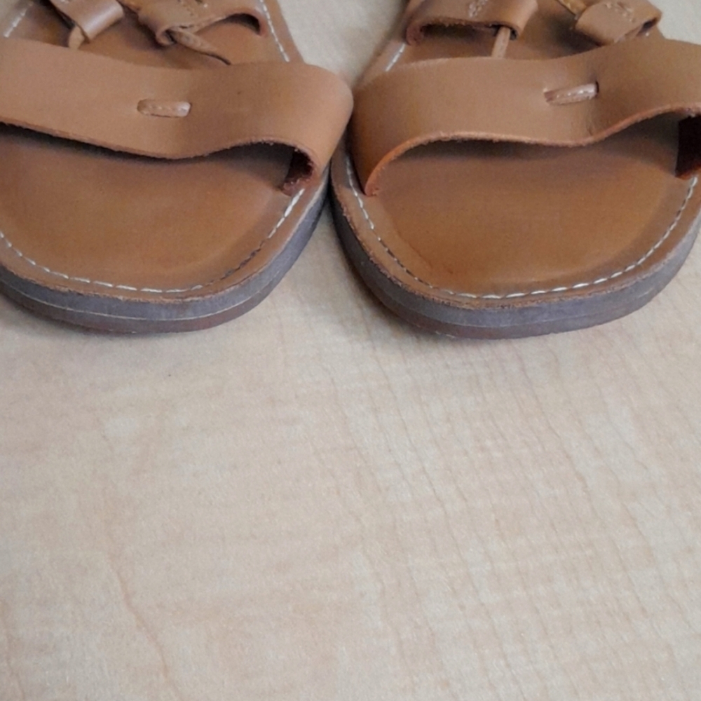 MADEWELL THE BOARD WALK LACE leather Sandals Size 9.5 - Picture 11 of 14